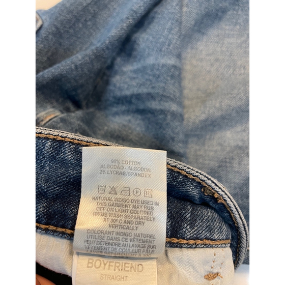 DL1961 Riley Boyfriend Straight Jeans Womens Size 32 - Picture 12 of 12